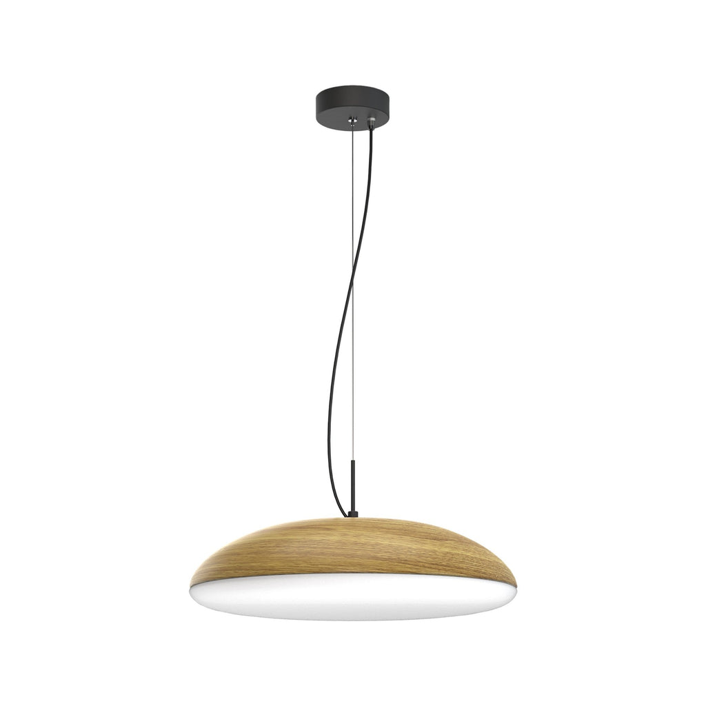 M8142 Kazz Pendant 50cm Round 6 Light Wood