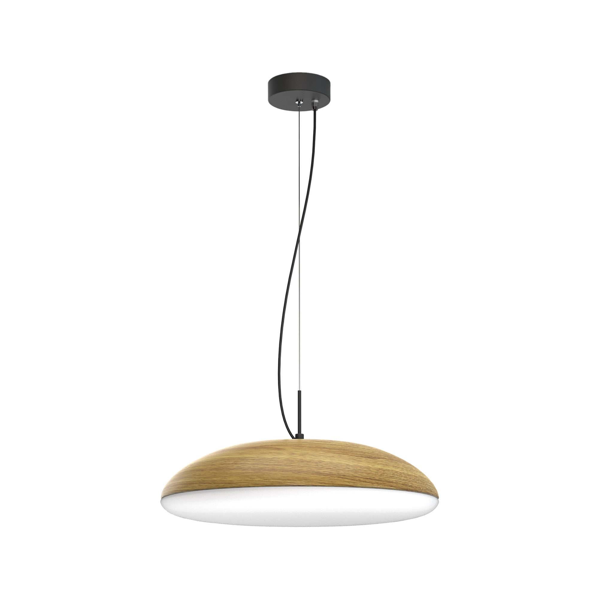 M8142 Kazz Pendant 50cm Round 6 Light Wood