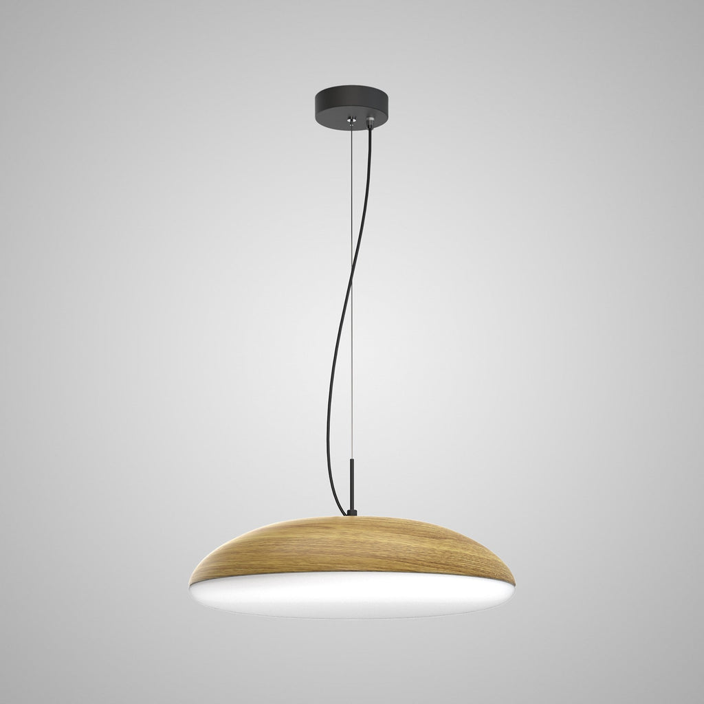 M8142 Kazz Pendant 50cm Round 6 Light Wood