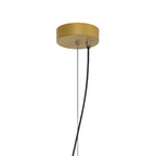 M8150 Kazz Pendant 50cm Round 6 Light Gold