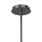 M3750 Iku Telescopic Convertible To Semi Flush 6 Light G9 Satin Nickel