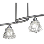 M3751 Iku Linear Telescopic 4 Light G9 Line Satin Nickel