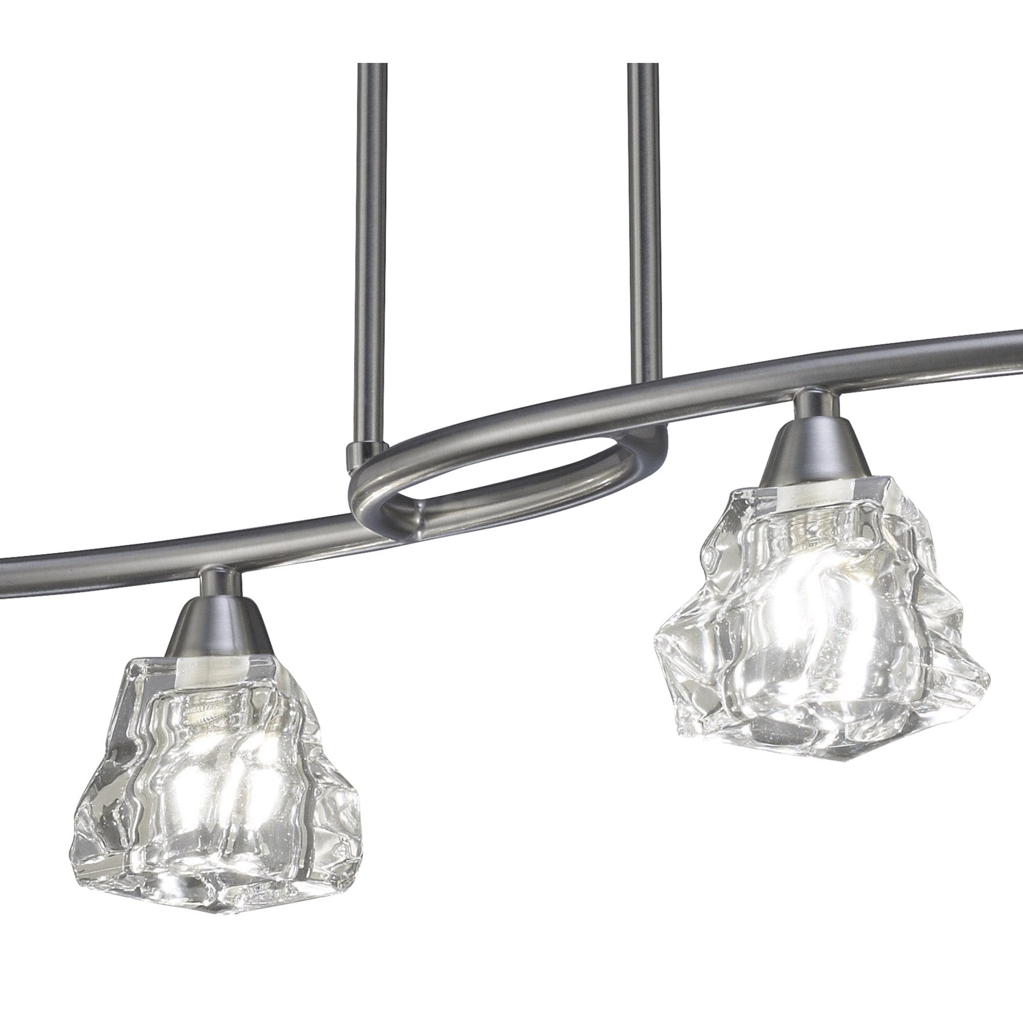 M3751 Iku Linear Telescopic 4 Light G9 Line Satin Nickel
