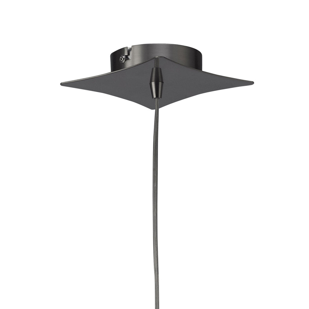 M3754 Iku Pendant 1 Light G9 Satin Nickel
