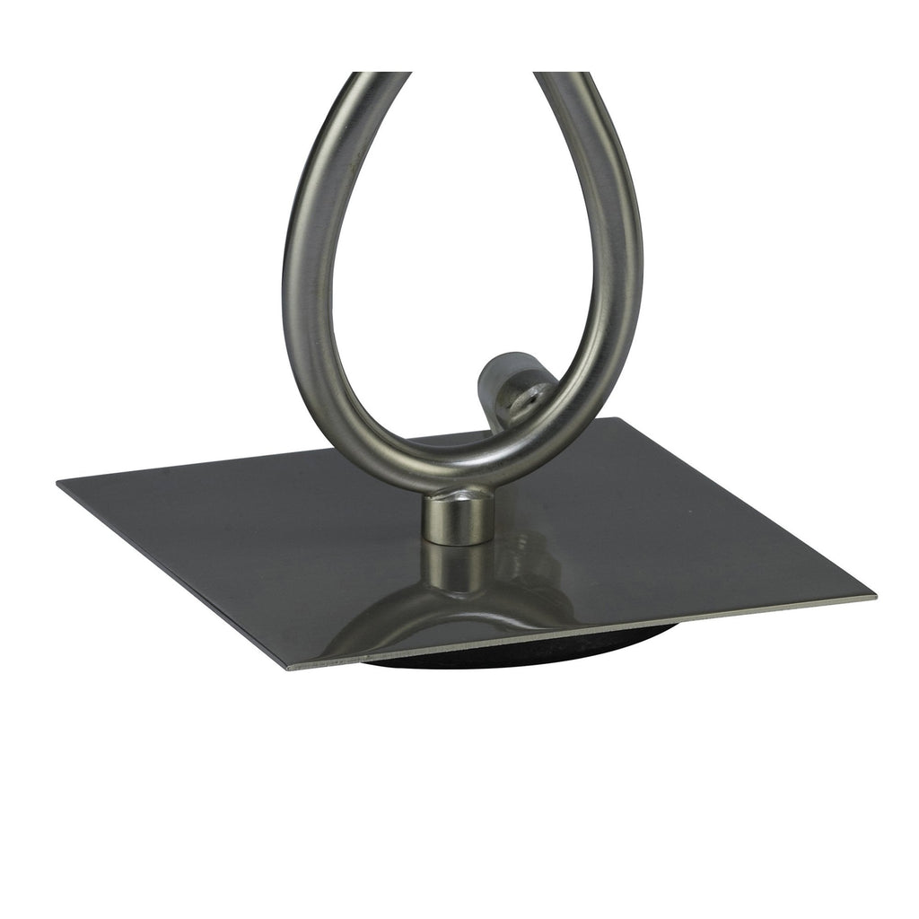 M3757 Iku Table Lamp 1 Light G9 Satin Nickel