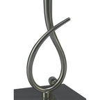 M3757 Iku Table Lamp 1 Light G9 Satin Nickel