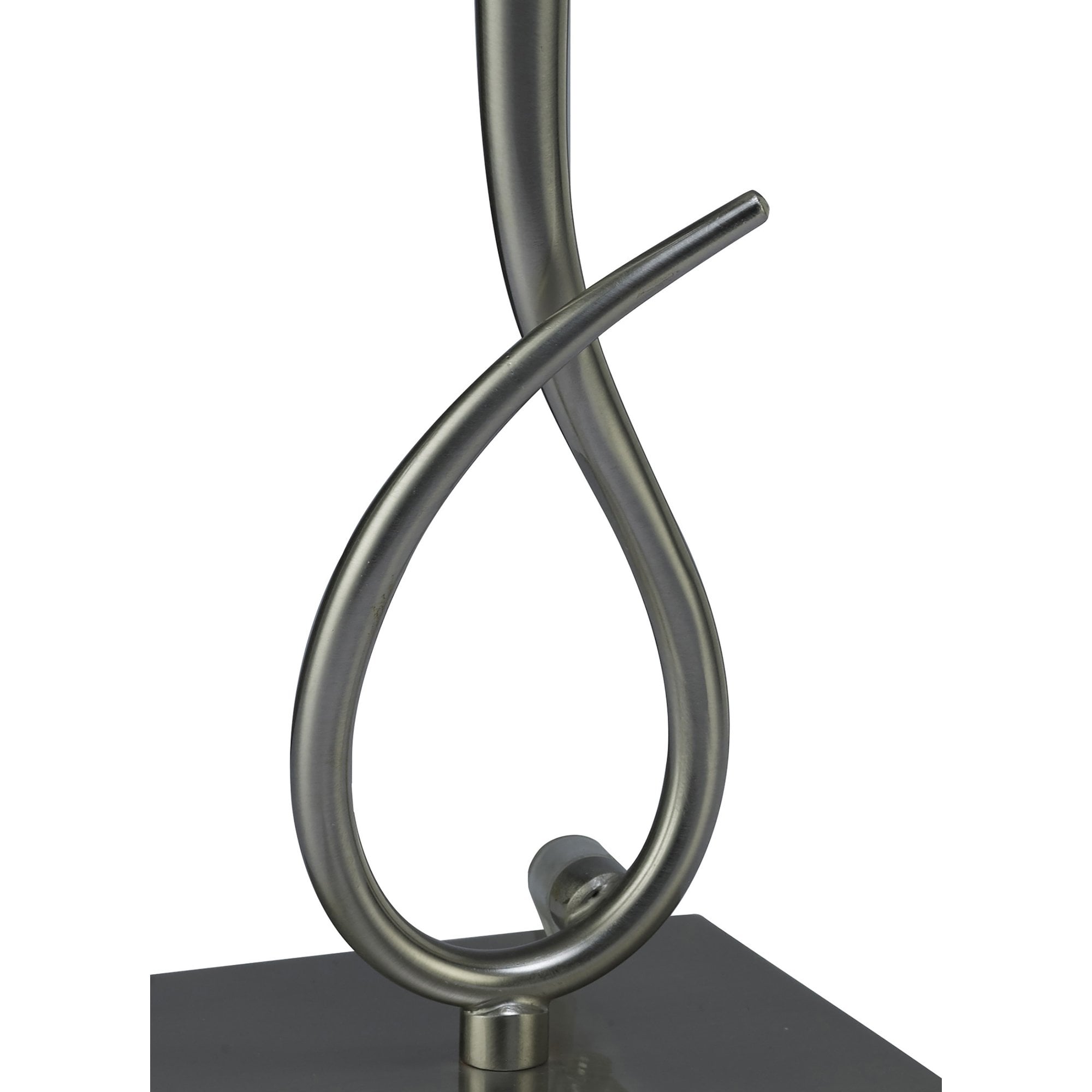 M3757 Iku Table Lamp 1 Light G9 Satin Nickel