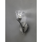 M3759/S Iku Wall Lamp Switched 1 Light G9 Satin Nickel