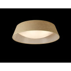 M6412 Sabina Ceiling 5 x E27 (Max 20W) Brown Linen Shade/White Acrylic