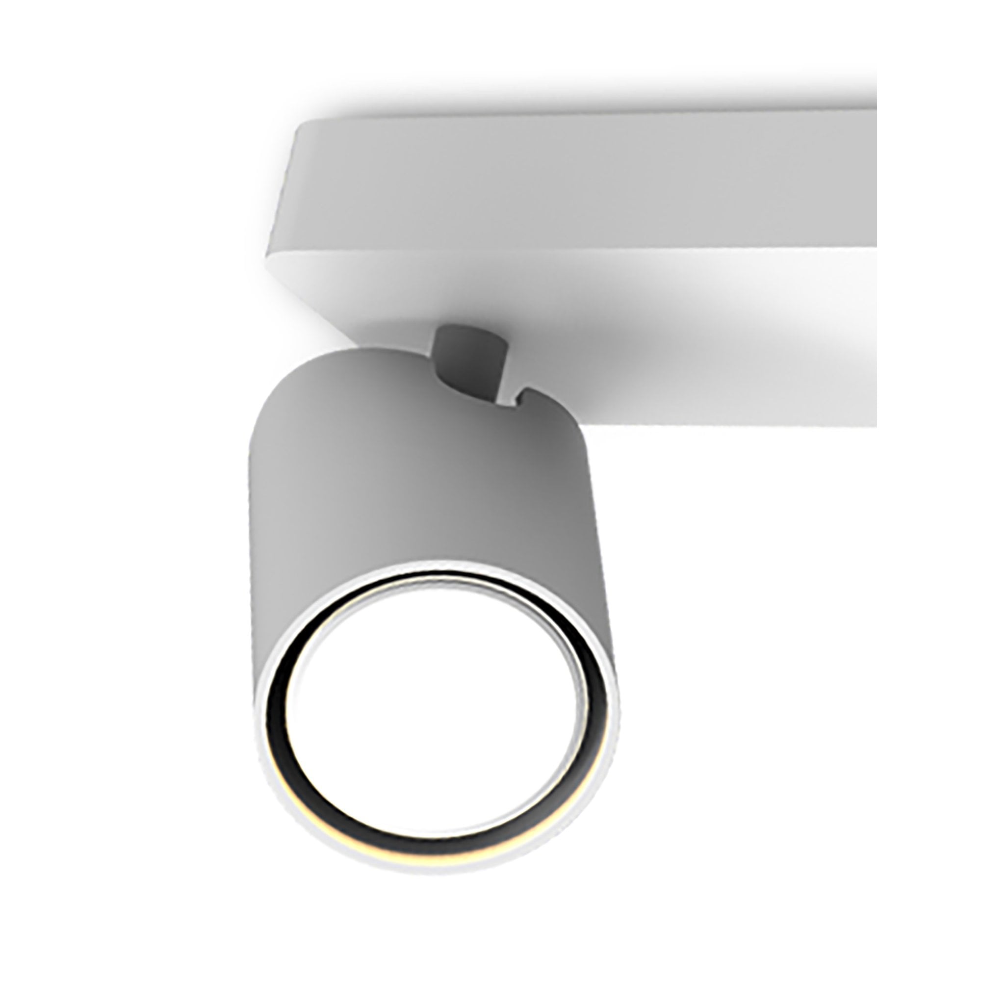 M6282 Sal Linear 2 Light Spotlight GU10 Matt White