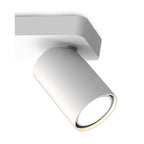 M6282 Sal Linear 2 Light Spotlight GU10 Matt White