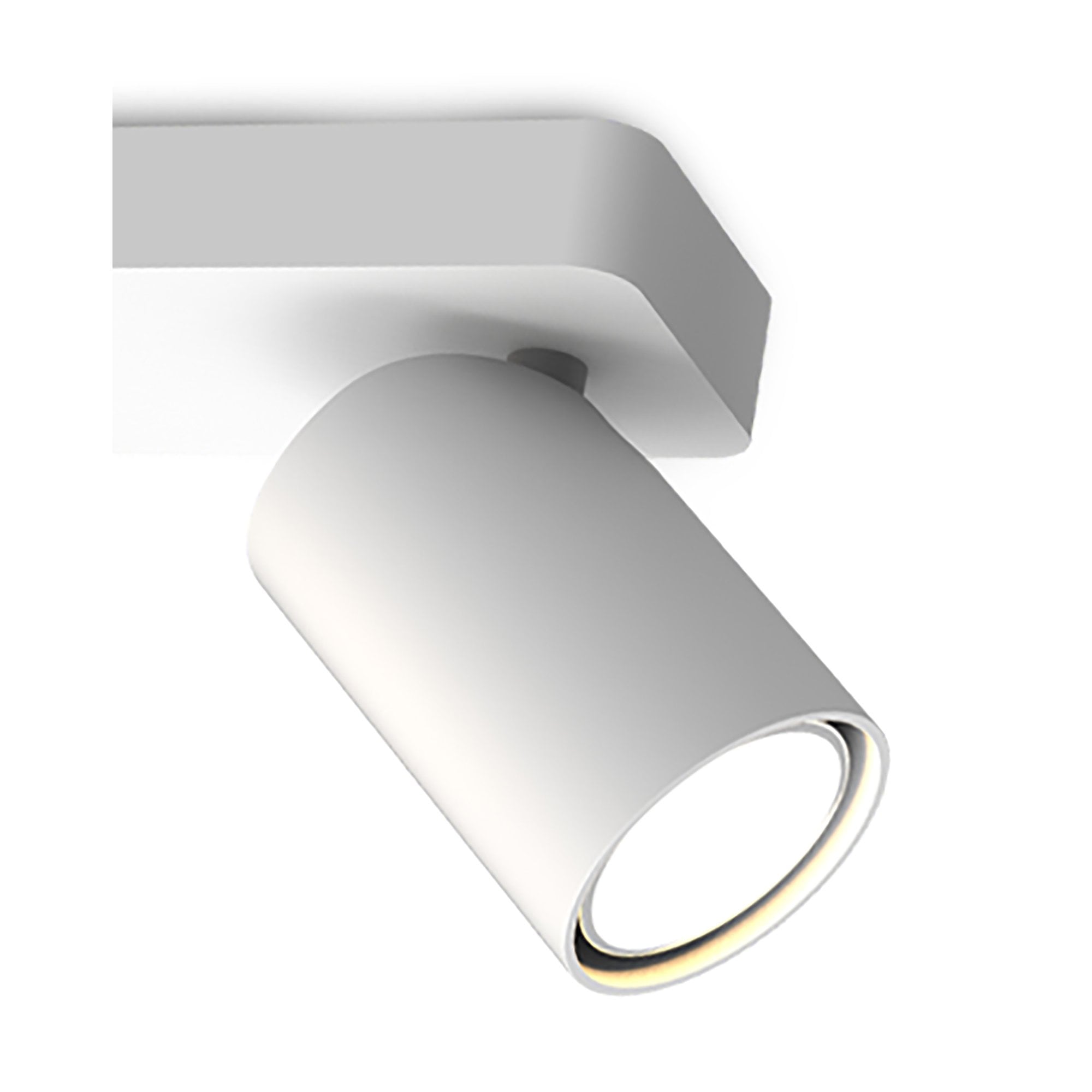 M6282 Sal Linear 2 Light Spotlight GU10 Matt White