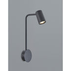M7518 Sal Wall Lamp 1 Light GU10 Sand Black