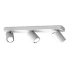 M6281 Sal Linear 3 Light Spotlight GU10 Matt White