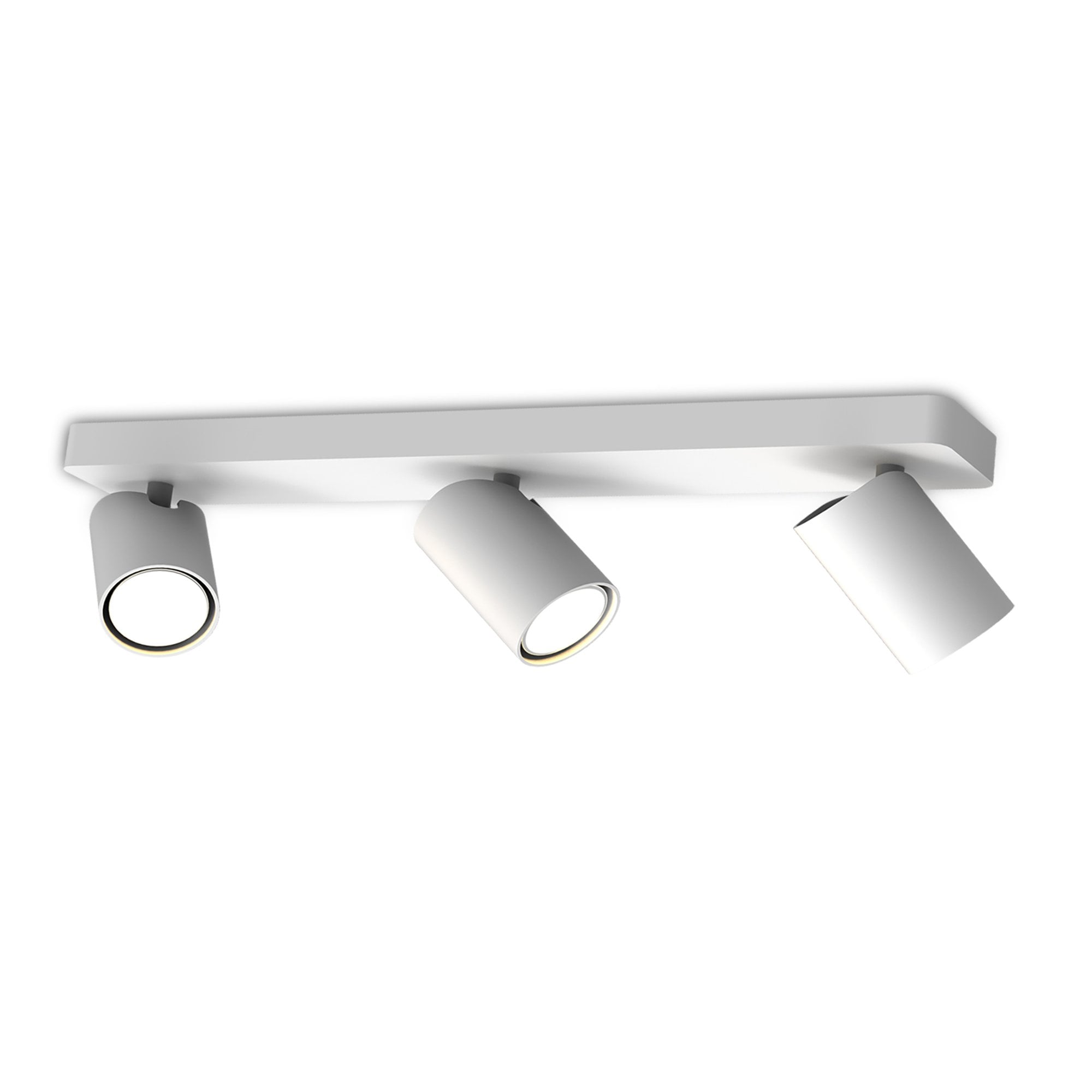 M6281 Sal Linear 3 Light Spotlight GU10 Matt White
