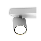 M6281 Sal Linear 3 Light Spotlight GU10 Matt White