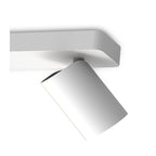 M6281 Sal Linear 3 Light Spotlight GU10 Matt White