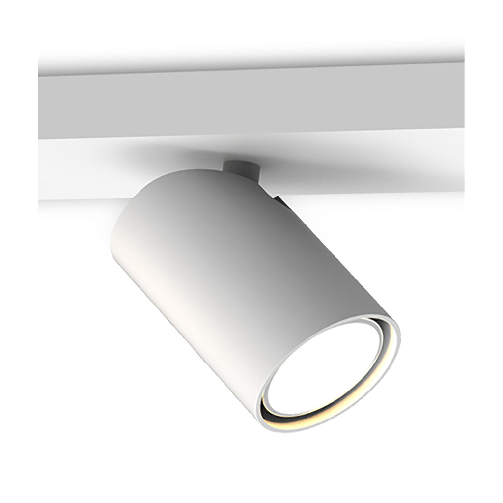 M6281 Sal Linear 3 Light Spotlight GU10 Matt White