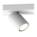 M6281 Sal Linear 3 Light Spotlight GU10 Matt White