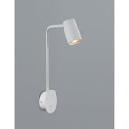 M7524 Sal Wall Lamp Switched 1 Light GU10 Sand White