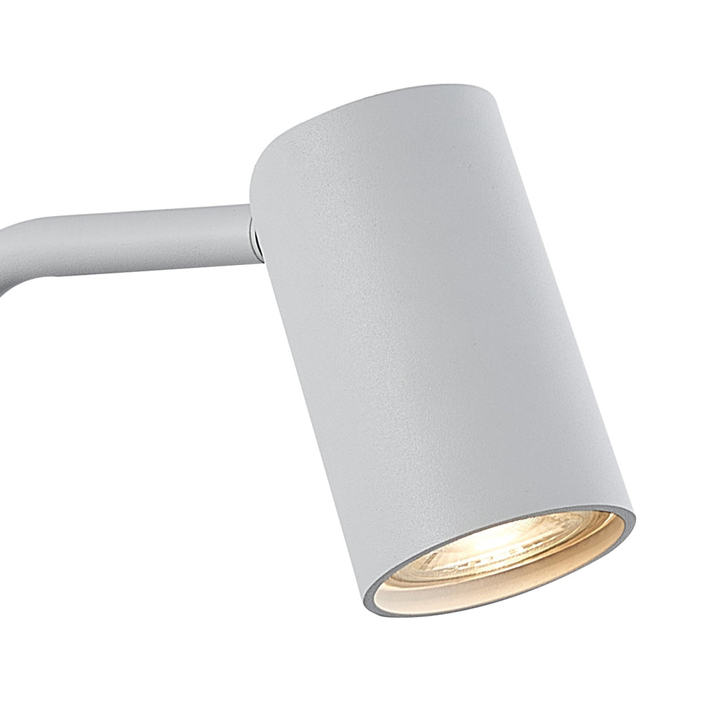 M7524 Sal Wall Lamp Switched 1 Light GU10 Sand White