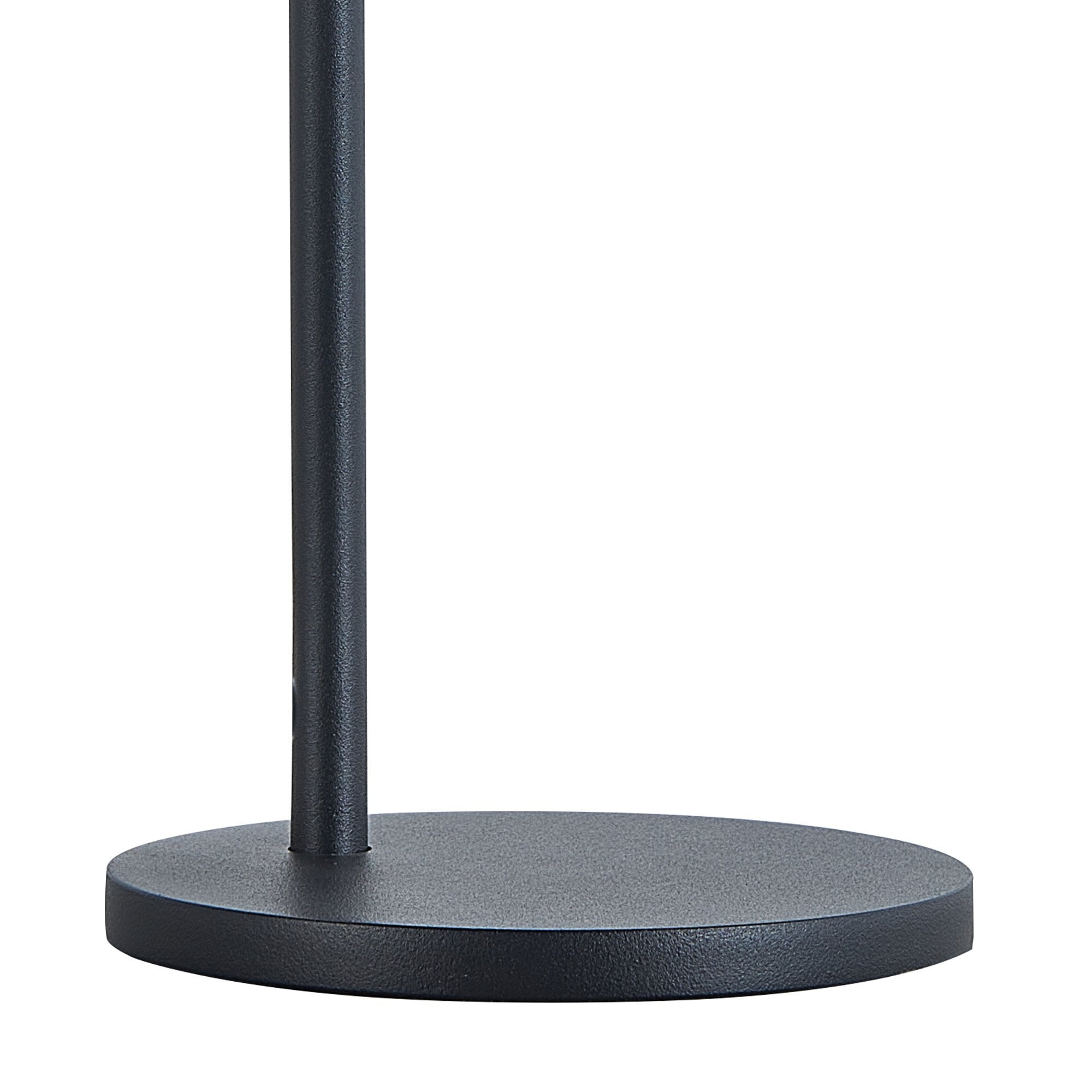M7515 Sal Small Table Lamp Inline Switch 1 Light GU10 Sand Black