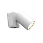 M6284 Sal 1 Light Switched Wall Light GU10 Matt White