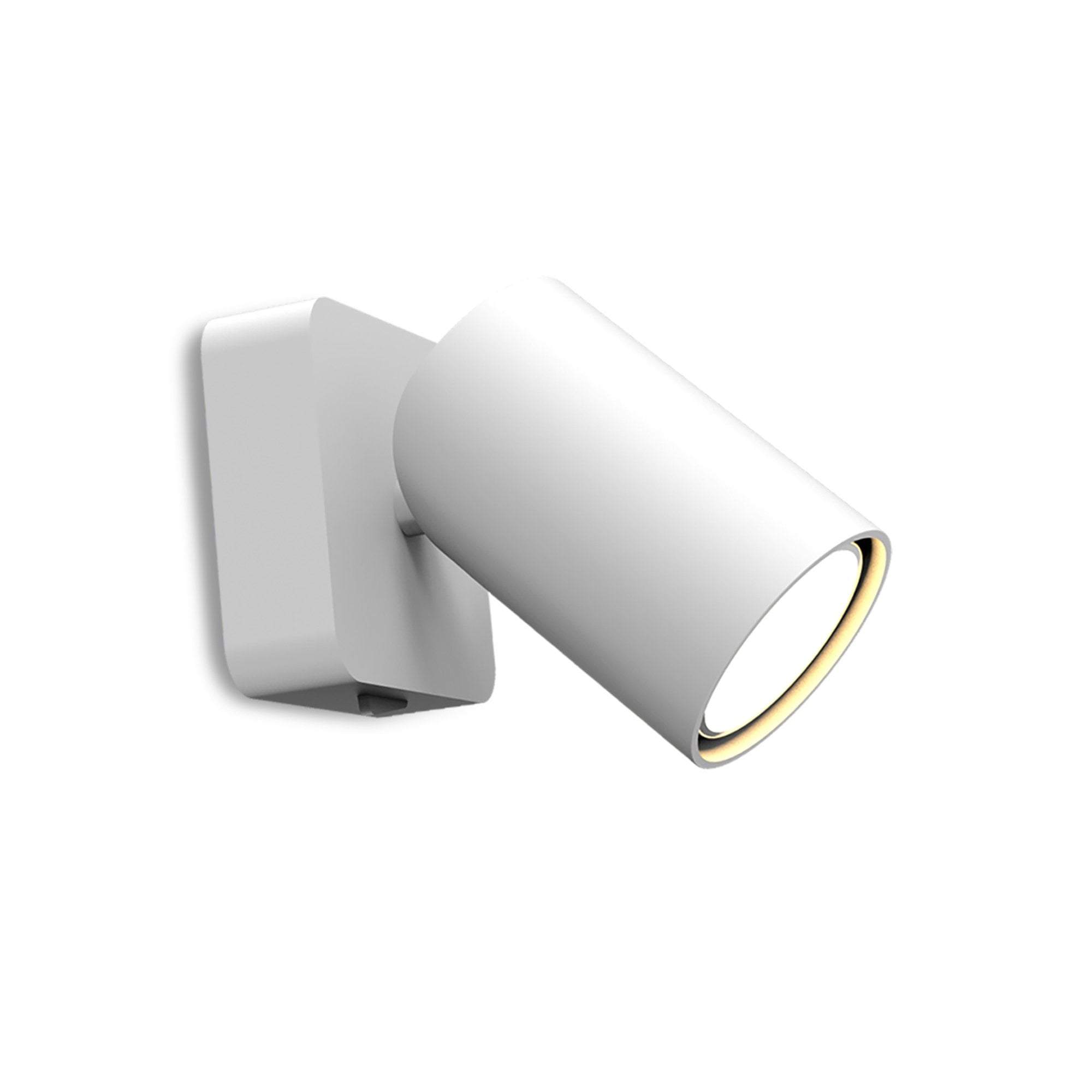 M6284 Sal 1 Light Switched Wall Light GU10 Matt White