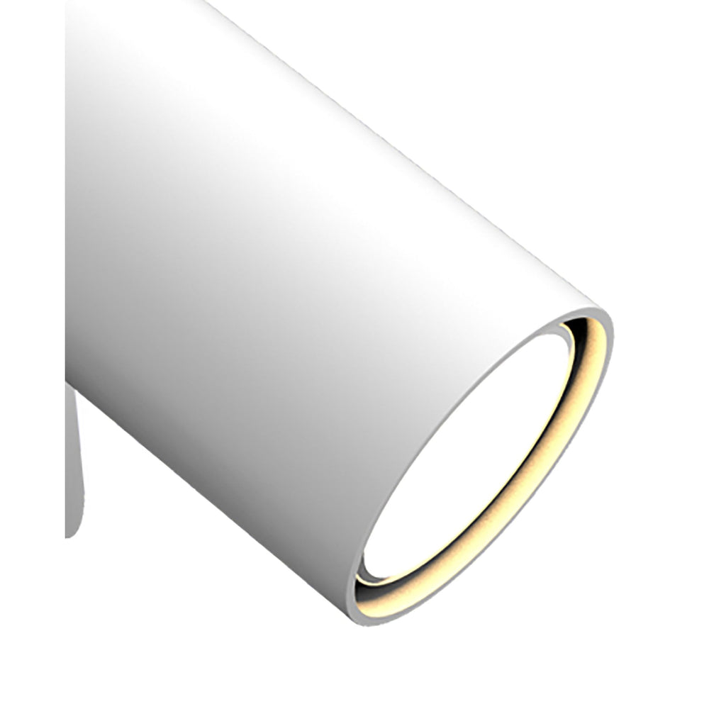 M6284 Sal 1 Light Switched Wall Light GU10 Matt White