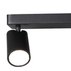M6711 Sal Linear 3 Light Spotlight GU10 Matt Black