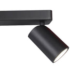 M6711 Sal Linear 3 Light Spotlight GU10 Matt Black