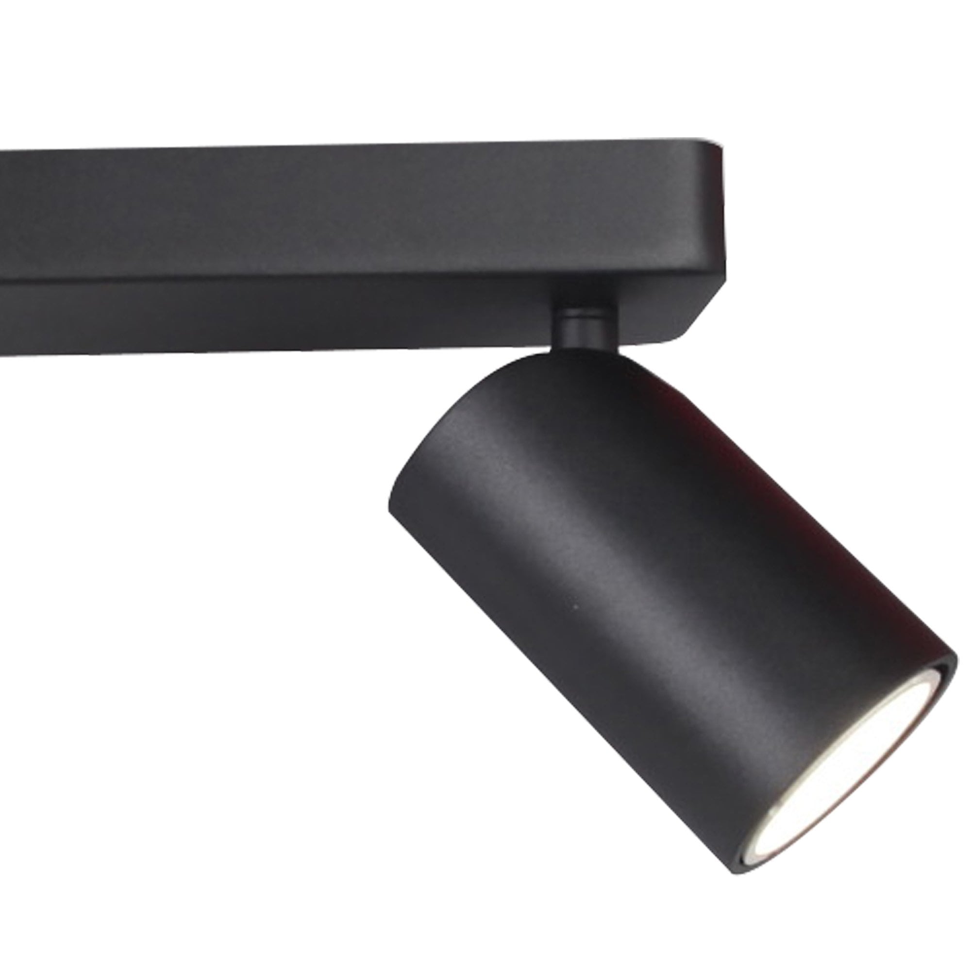 M6711 Sal Linear 3 Light Spotlight GU10 Matt Black