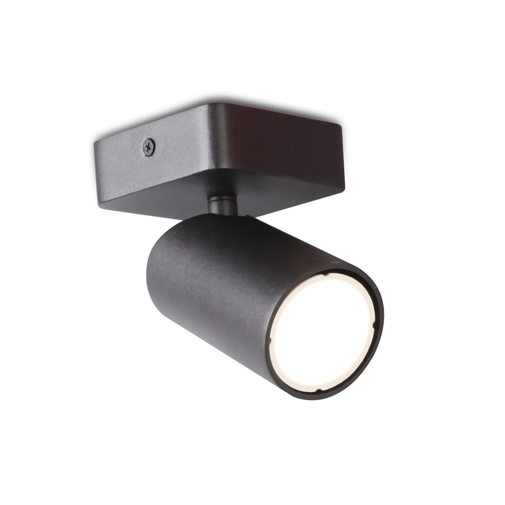 M6713 Sal 1 Light Spotlight GU10 Matt Black
