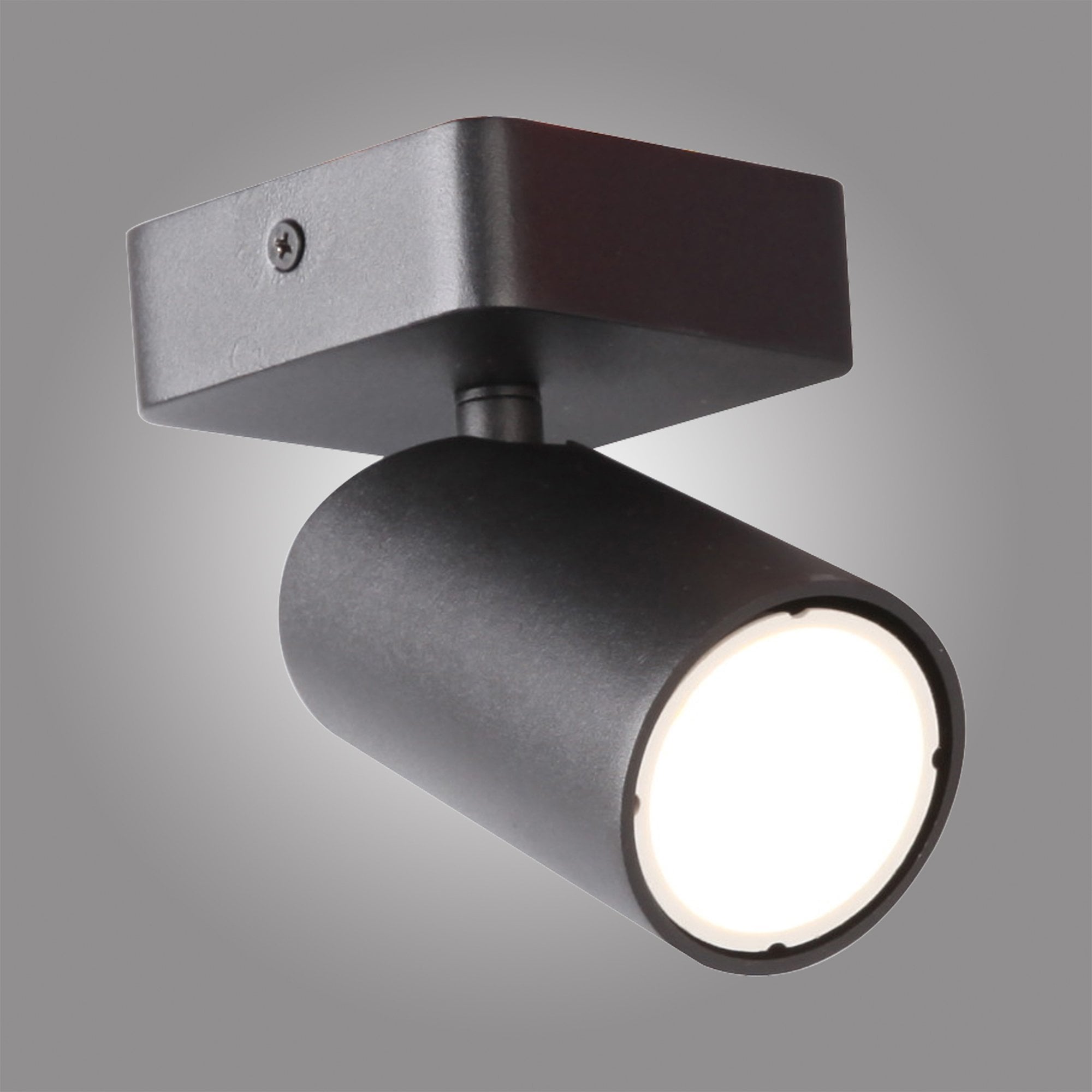 M6713 Sal 1 Light Spotlight GU10 Matt Black