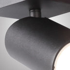M6713 Sal 1 Light Spotlight GU10 Matt Black