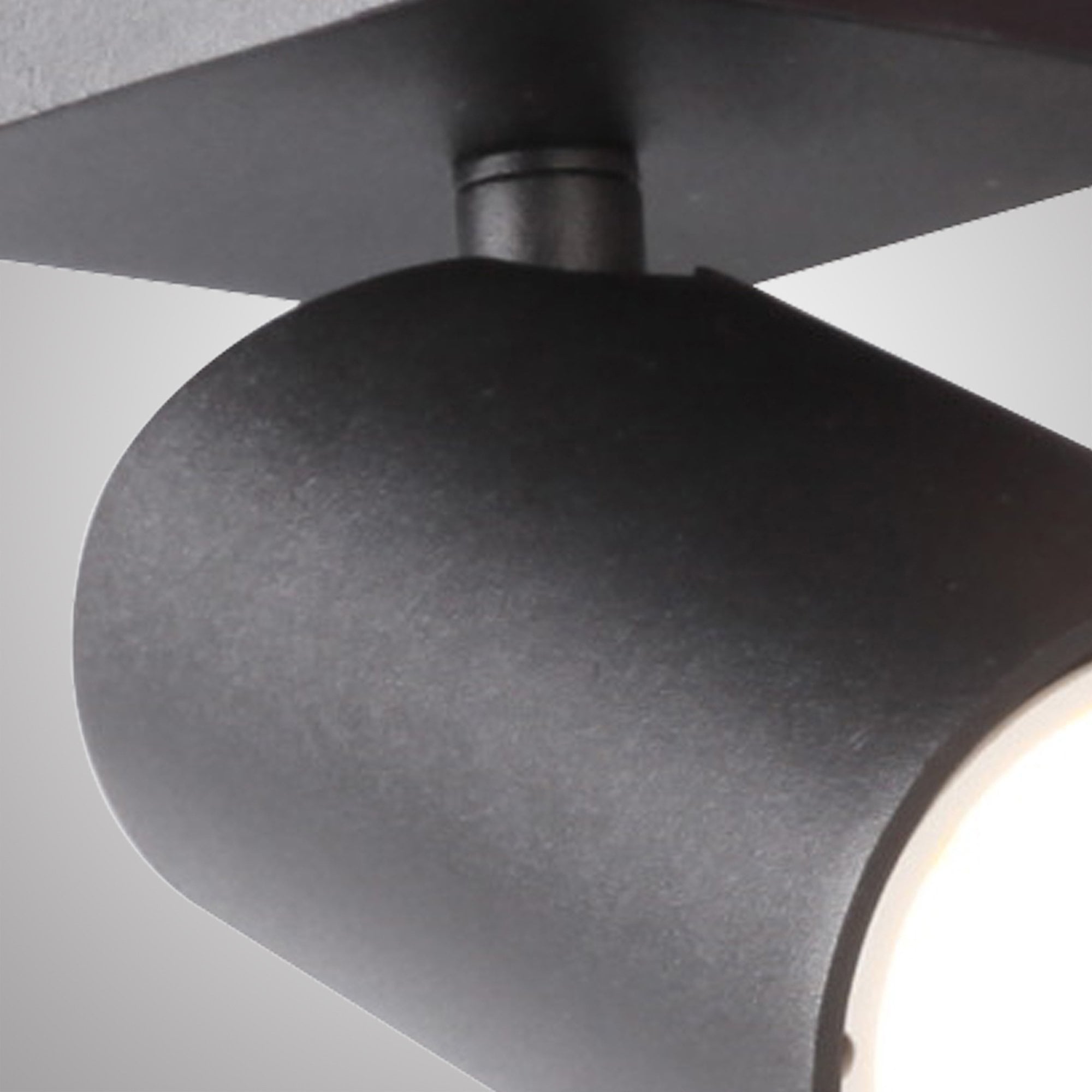 M6713 Sal 1 Light Spotlight GU10 Matt Black