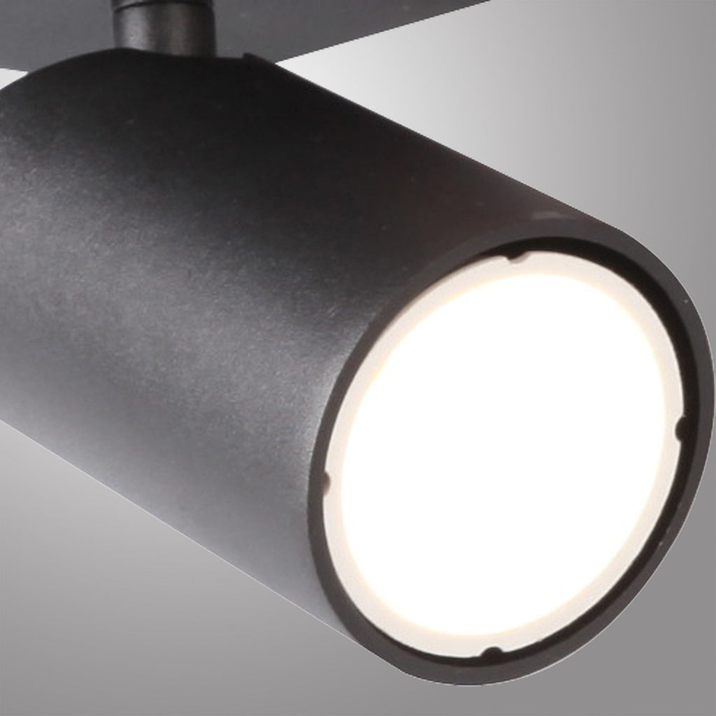 M6713 Sal 1 Light Spotlight GU10 Matt Black
