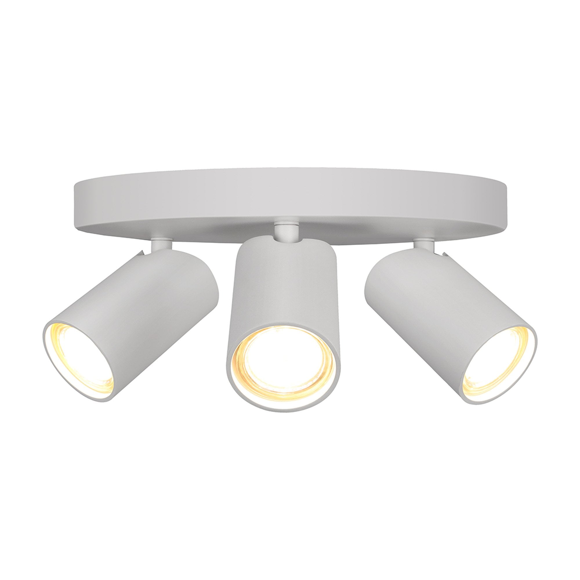 M7961 Sal Round 3 Light Spotlight GU10 Matt White