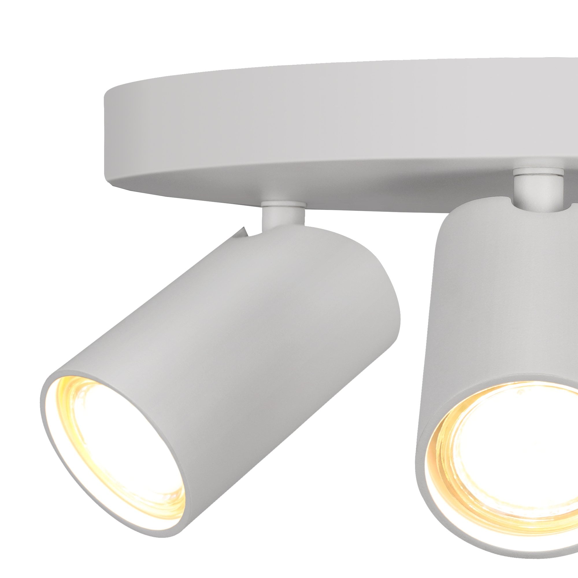 M7961 Sal Round 3 Light Spotlight GU10 Matt White