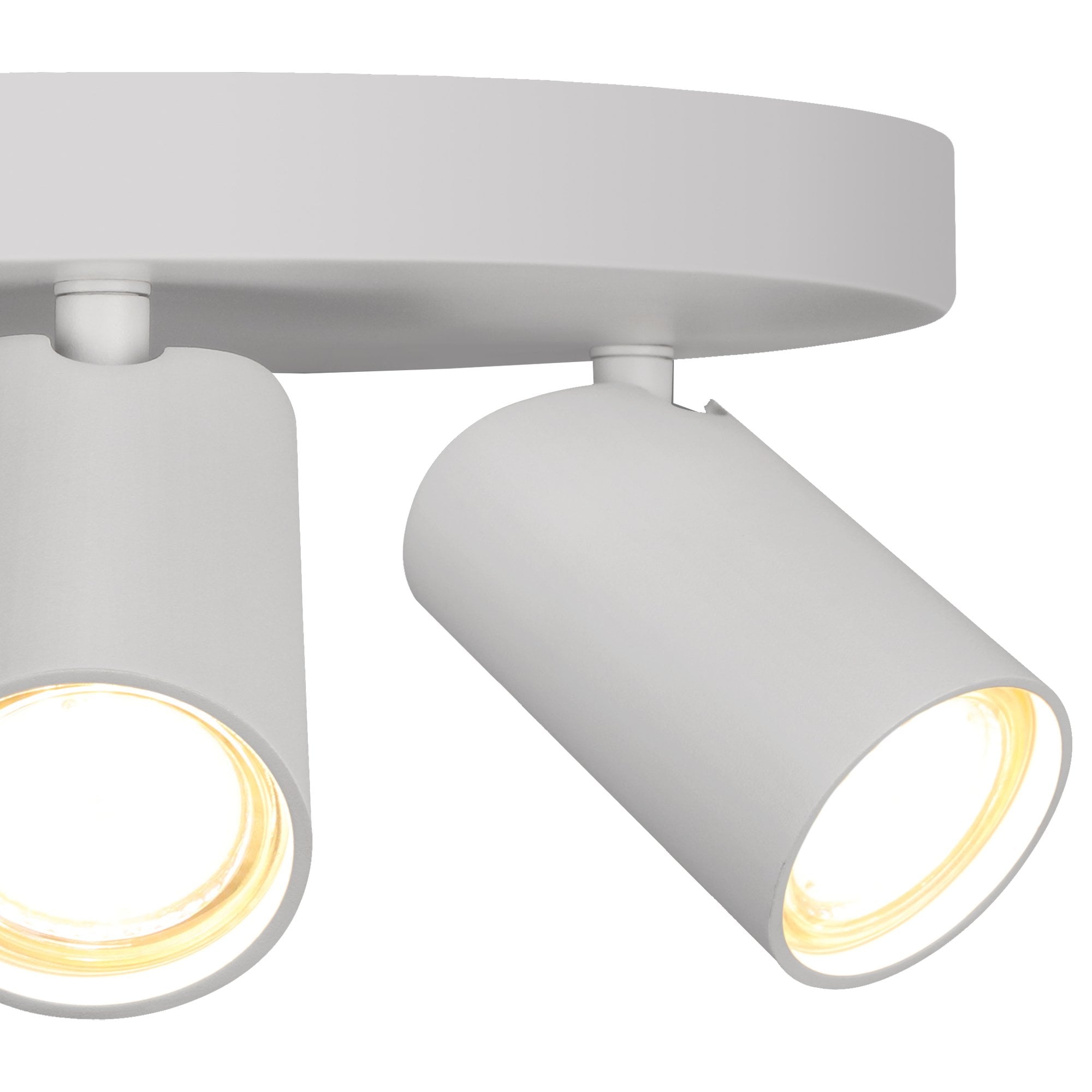 M7961 Sal Round 3 Light Spotlight GU10 Matt White