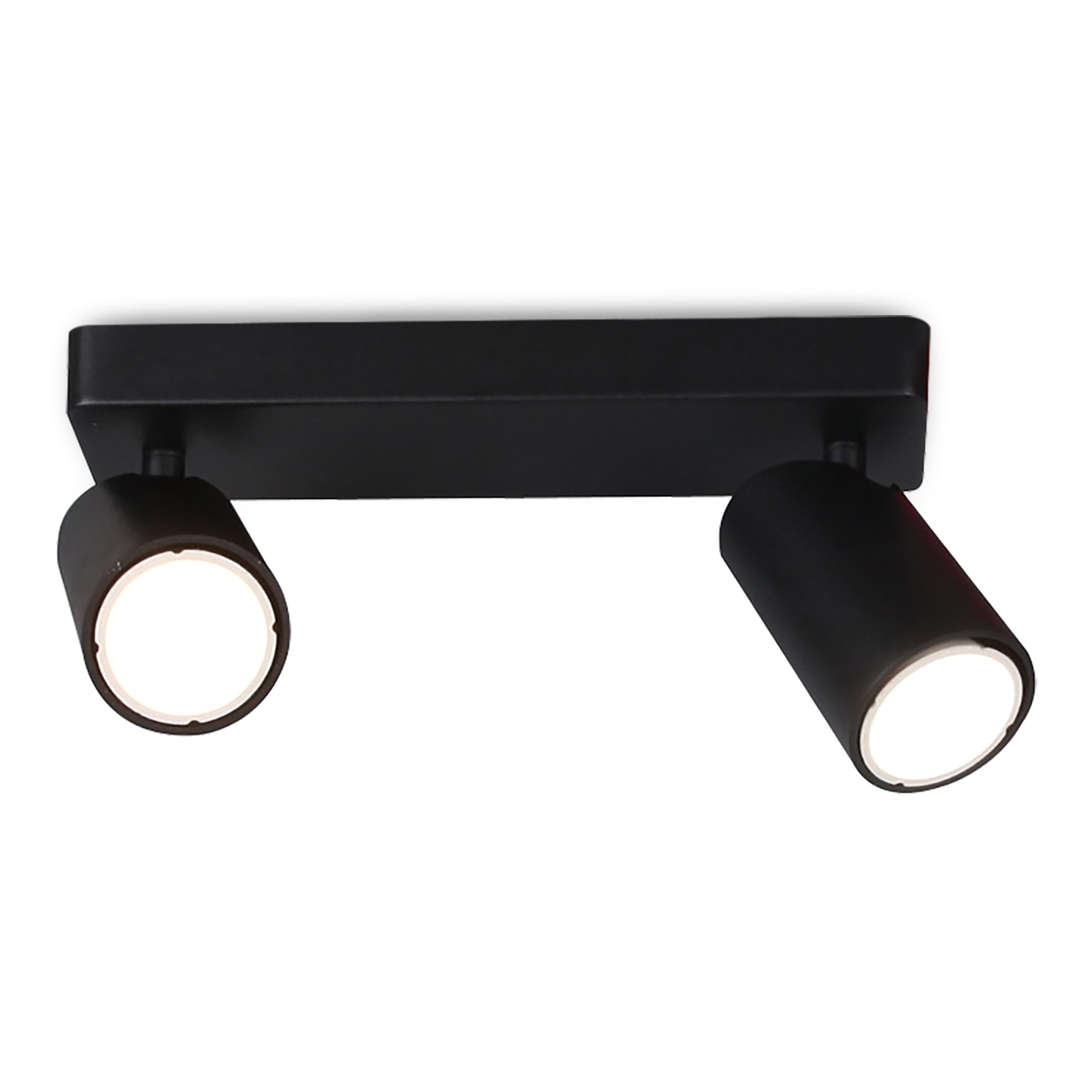 M6712 Sal Linear 2 Light Spotlight GU10 Matt Black