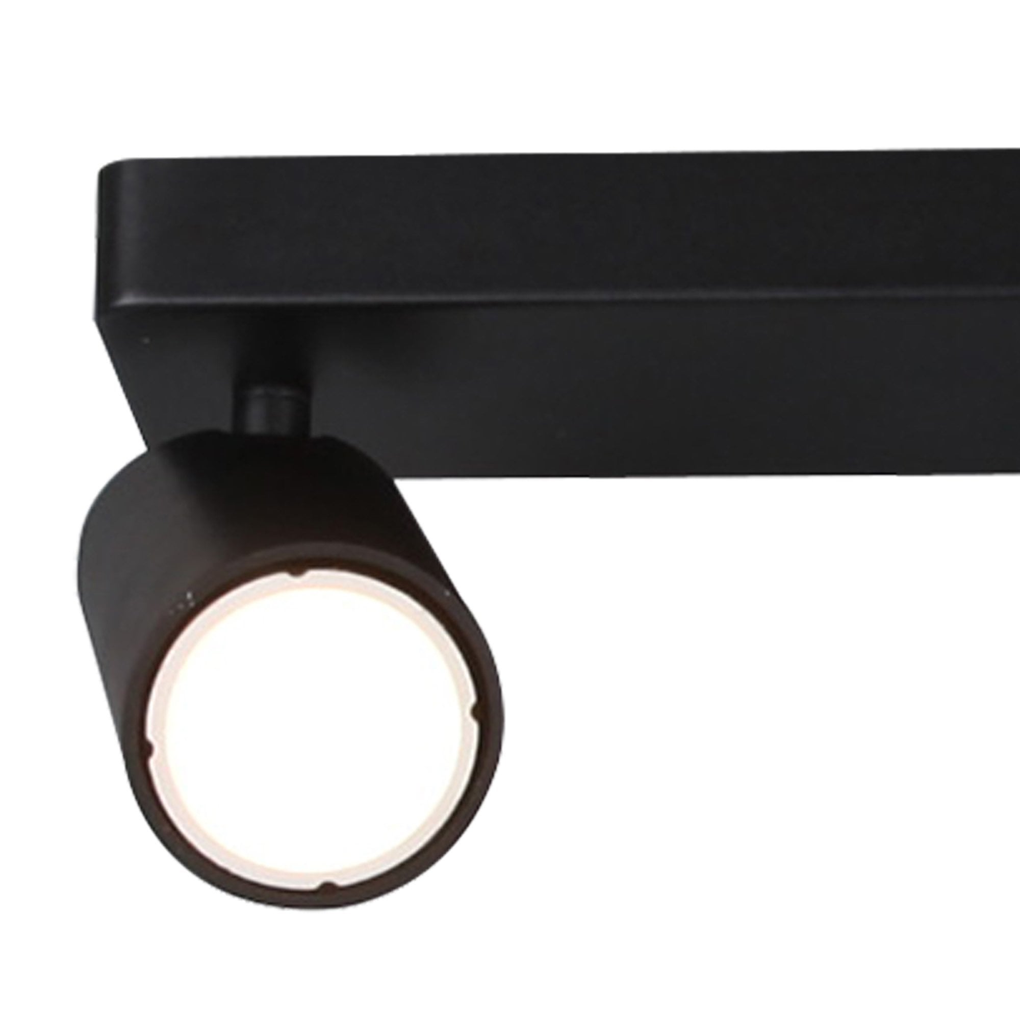 M6712 Sal Linear 2 Light Spotlight GU10 Matt Black