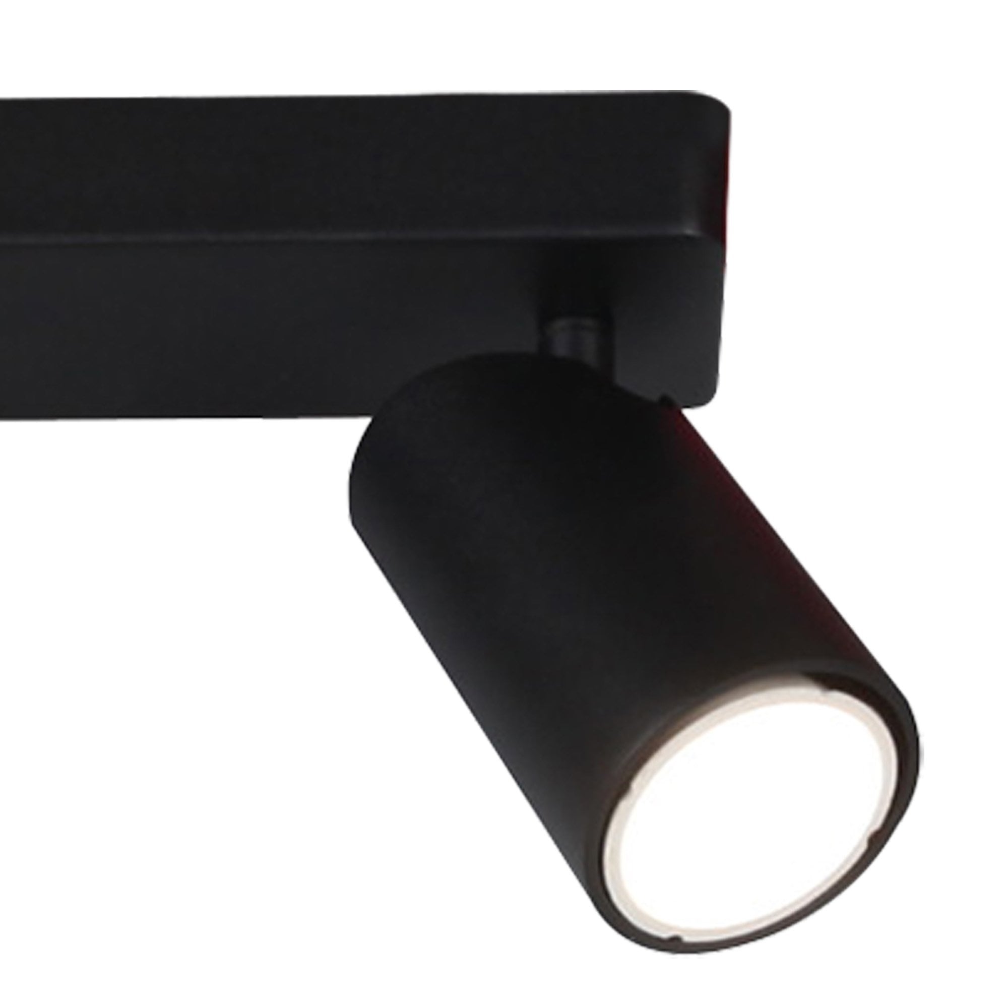 M6712 Sal Linear 2 Light Spotlight GU10 Matt Black