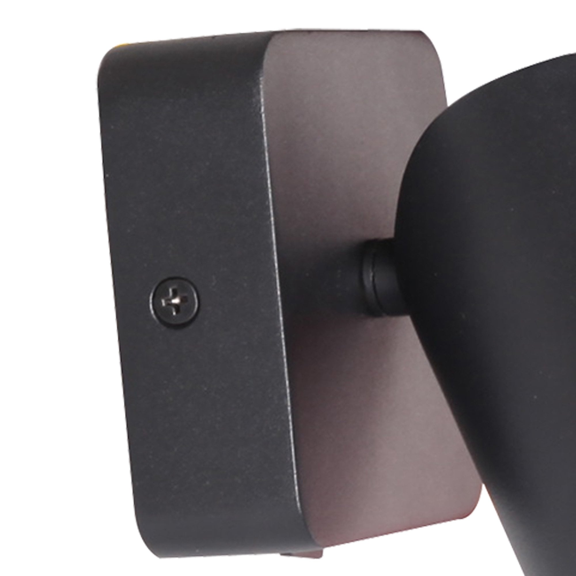 M6714 Sal 1 Light Switched Wall Light GU10 Matt Black