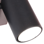 M6714 Sal 1 Light Switched Wall Light GU10 Matt Black