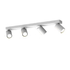 M6280 Sal Linear 4 Light Spotlight GU10 Matt White