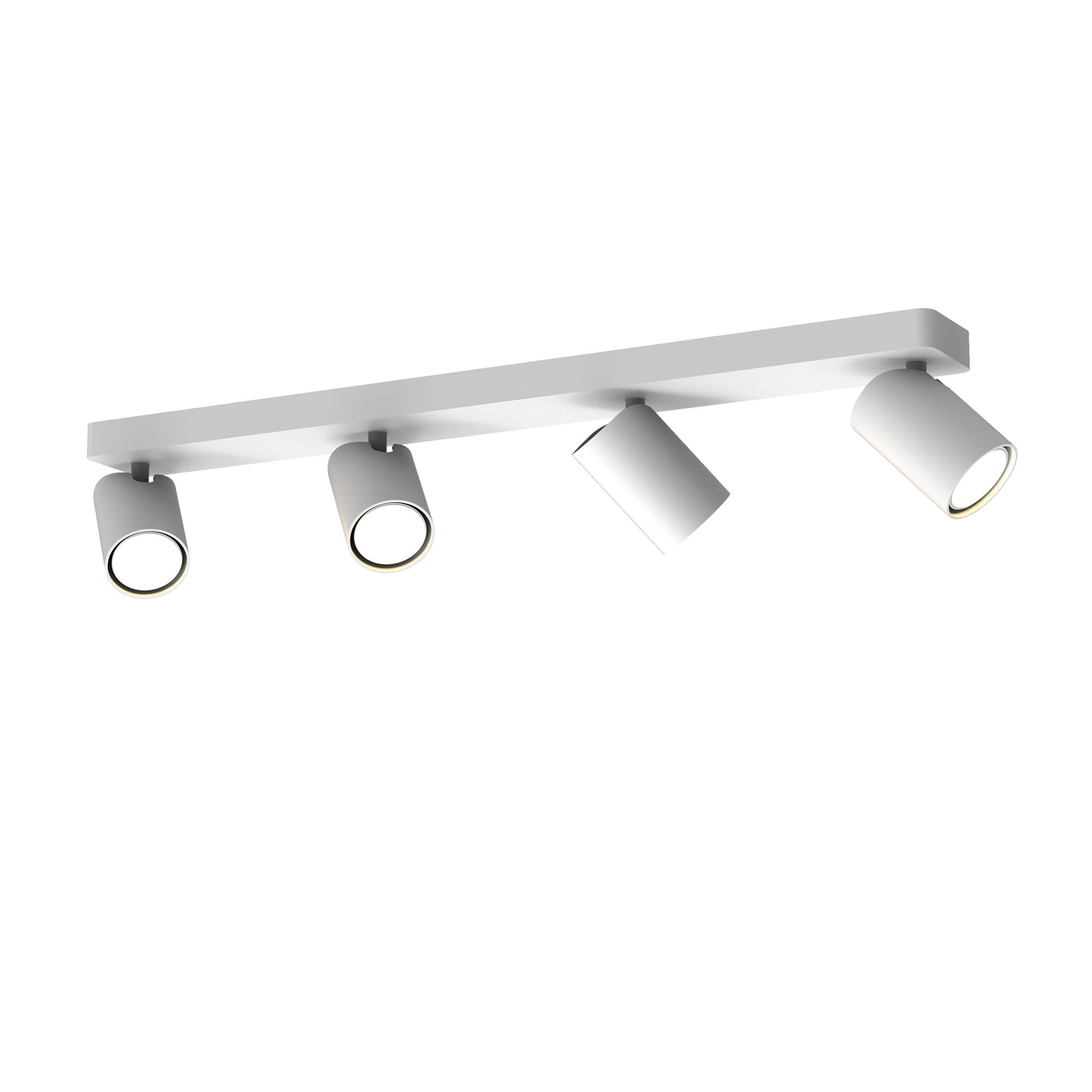 M6280 Sal Linear 4 Light Spotlight GU10 Matt White