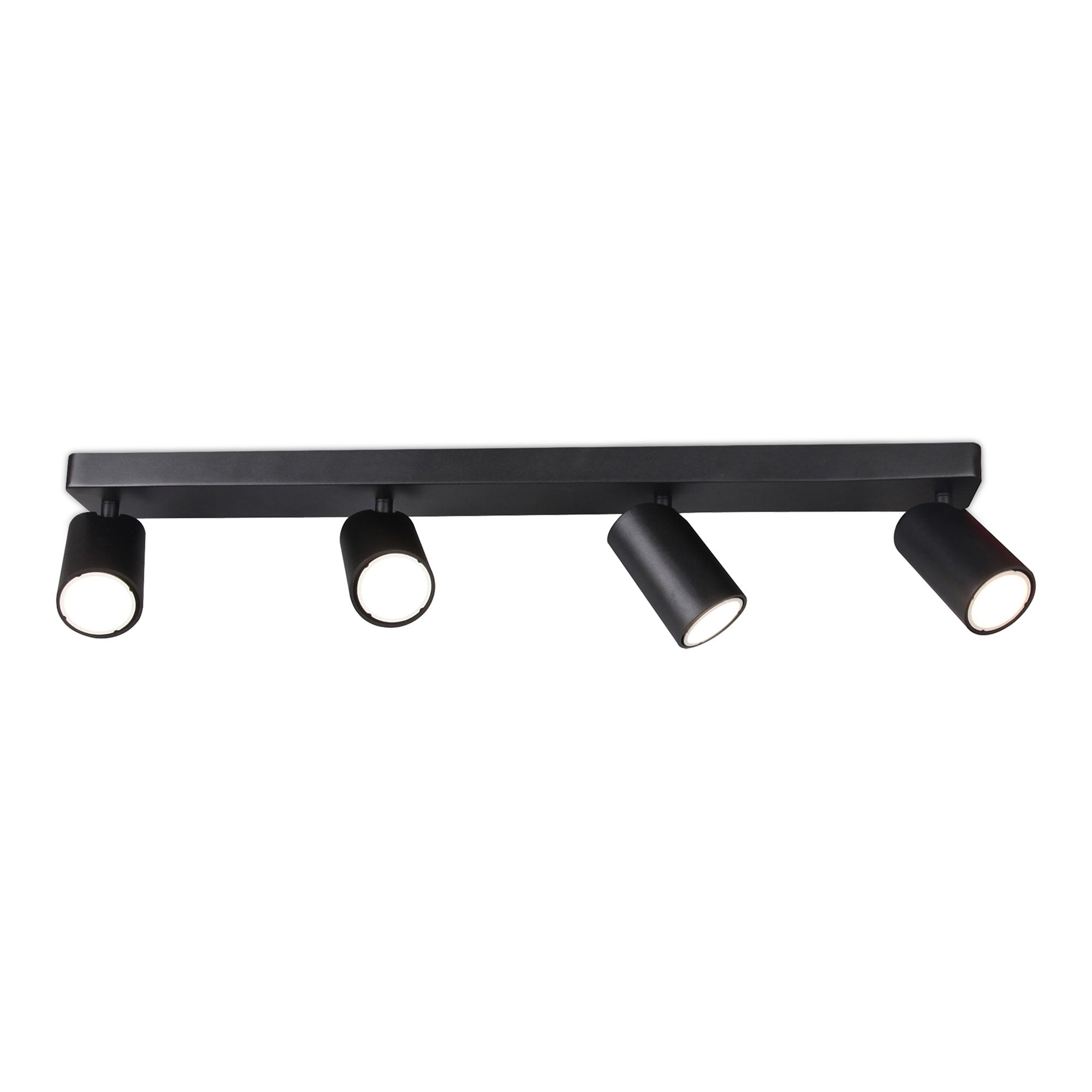 M6710 Sal Linear 4 Light Spotlight GU10 Matt Black