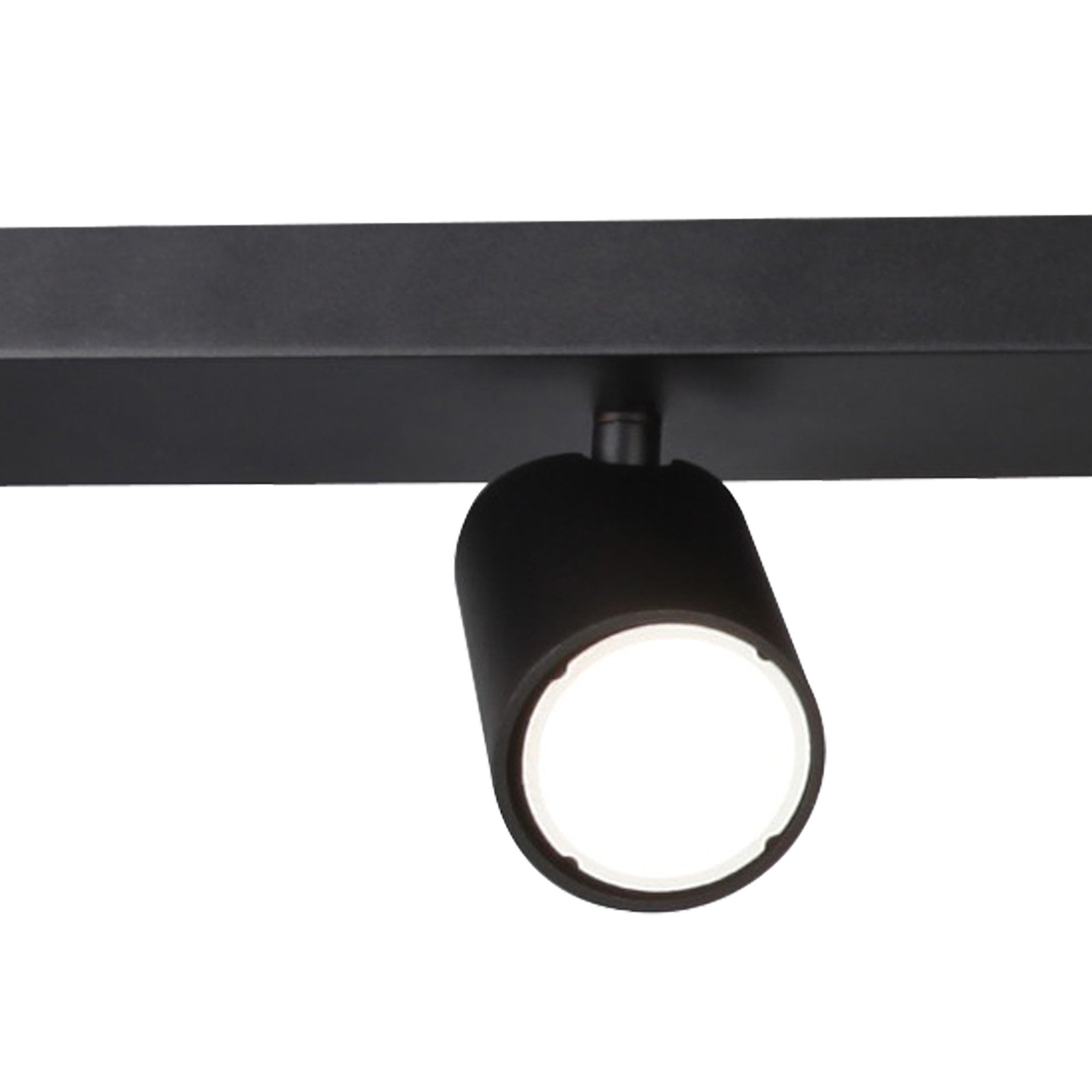 M6710 Sal Linear 4 Light Spotlight GU10 Matt Black