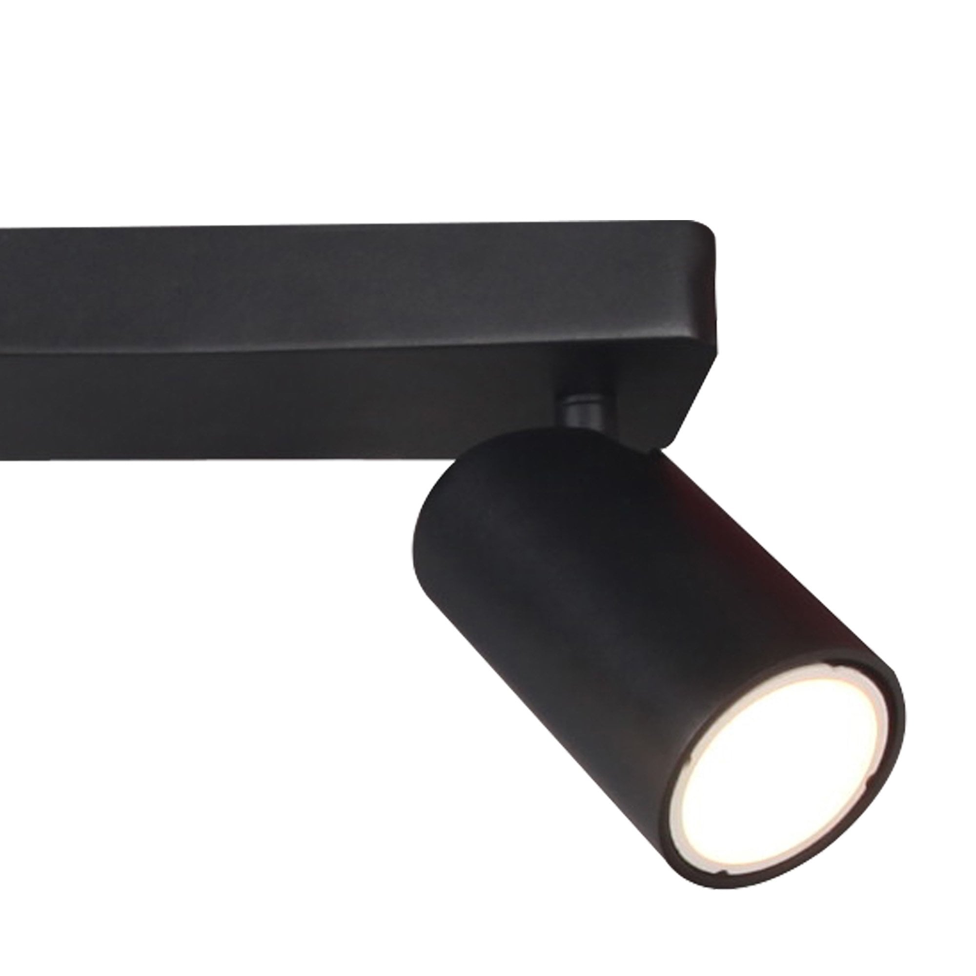 M6710 Sal Linear 4 Light Spotlight GU10 Matt Black